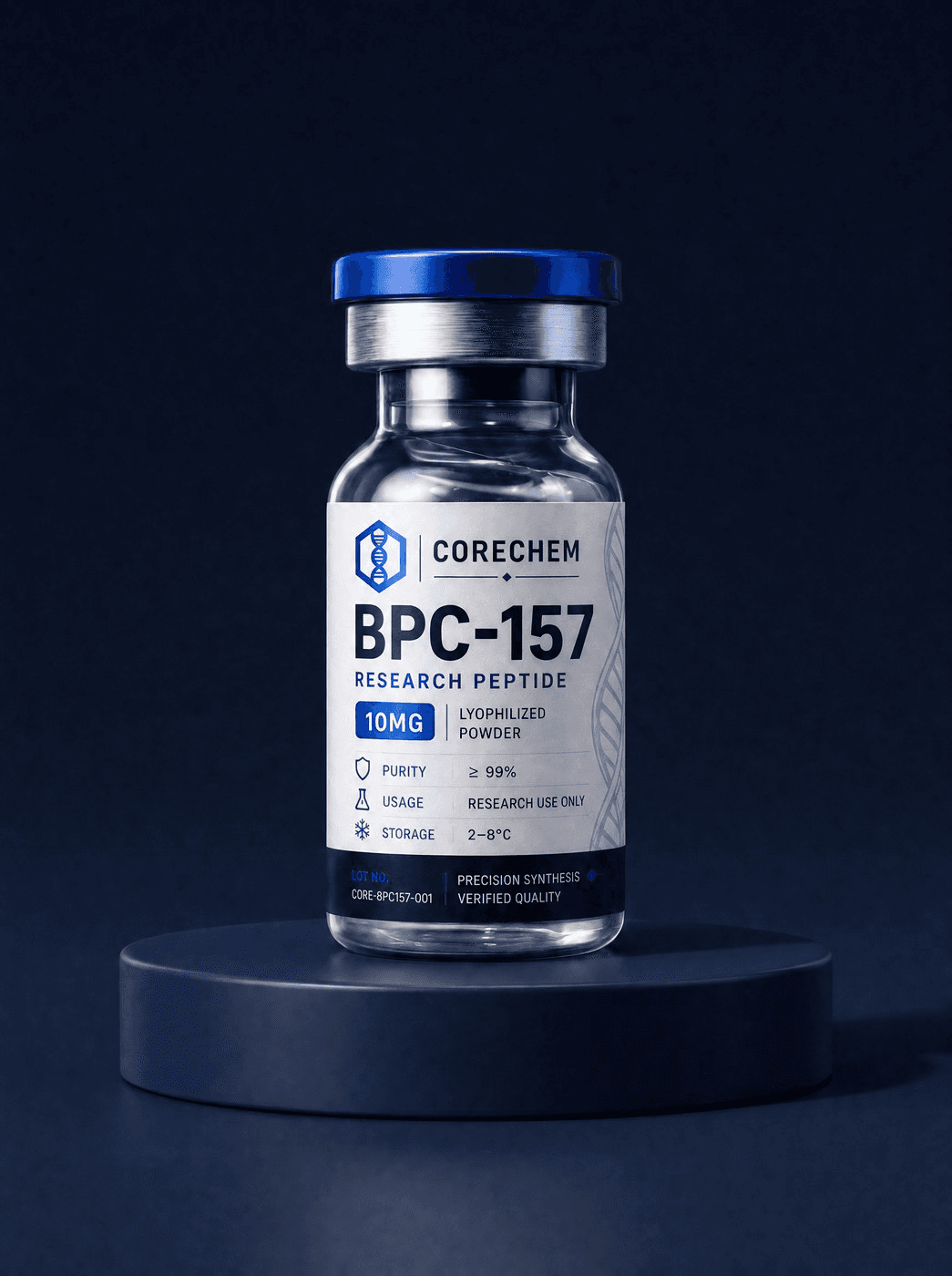BPC-157 Analytical Reference Standard — analytical reference material for in-vitro laboratory research